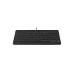 Contour Design Active Key Contour Industrial klaviatuur IP68 Mini Wireless Must DE 4100