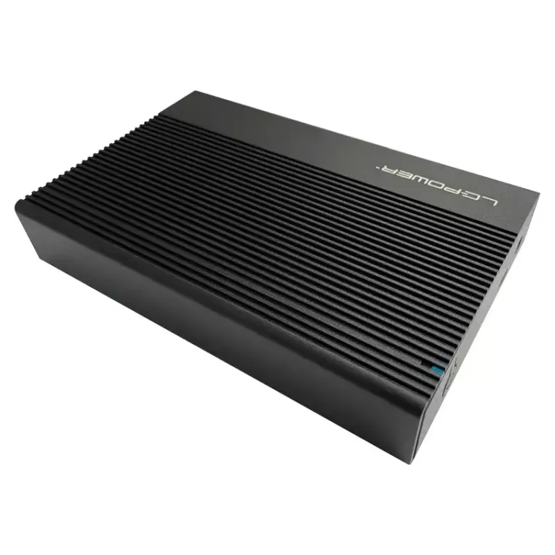 HDD/SSD-korpus LC-Power LC-25U3-C Must 2,5-tolline USB USB-C 6 Gbit/s
