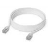Võrgukaabel UBIQUITI UACC-CABLE-PATCH-EL-C6A-5M-W Cat6a 5 m RJ-45 läbipaistev valge