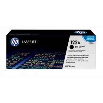 HP 122A Must Originaal LaserJet toonerikassett 1 tk