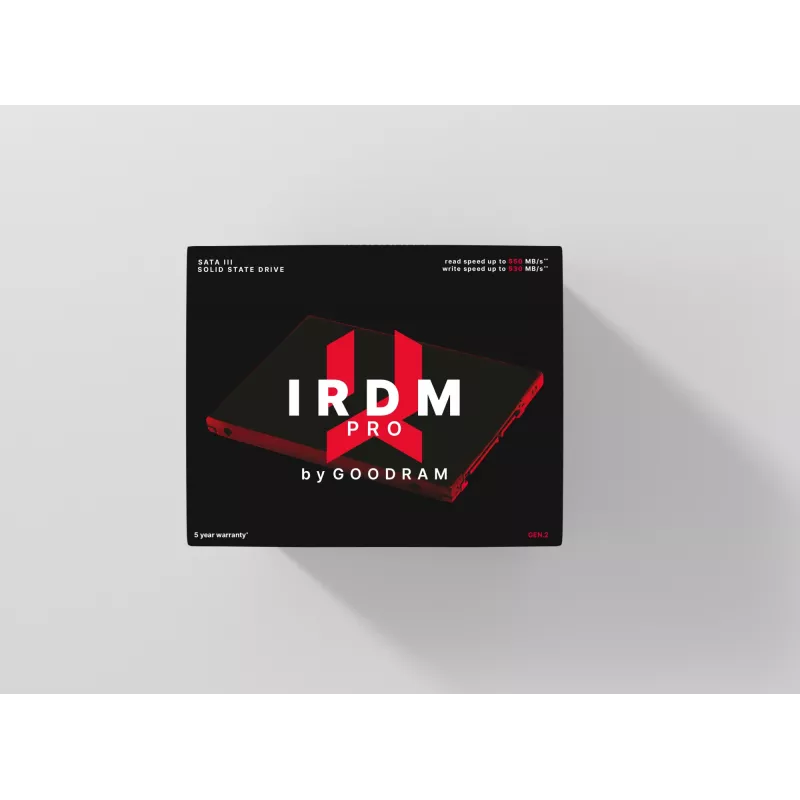 Goodram IRDM PRO gen.2 512 GB 2.5 tolline Serial ATA III 3D TLC NAND