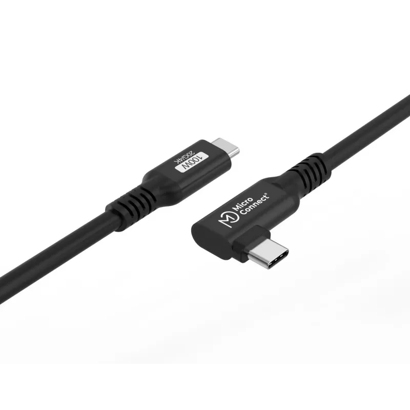 USB-kaabel Microconnect USB3.2CC01-A 1m USB C 20 Gbit/s Must