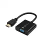 Microconnect HDMVGA2B video kaabli adapter 0,15 m VGA (D-Sub) HDMI Type A (Standard) Must