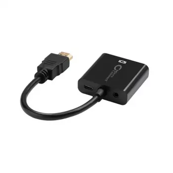 Microconnect HDMVGA2B video kaabli adapter 0,15 m VGA (D-Sub) HDMI Type A (Standard) Must