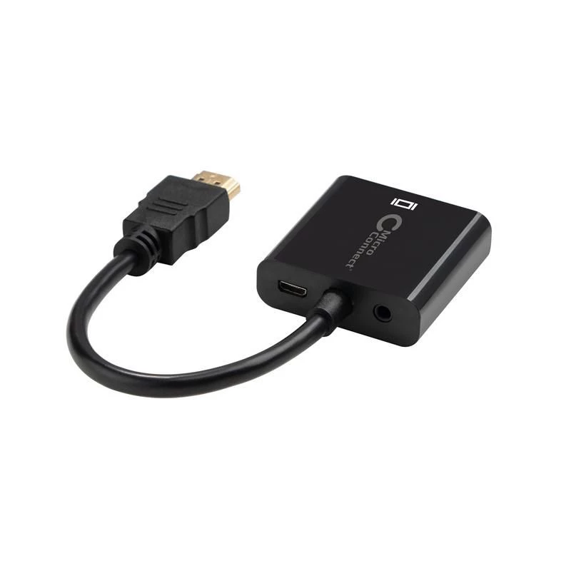 Microconnect HDMVGA2B video kaabli adapter 0,15 m VGA (D-Sub) HDMI Type A (Standard) Must