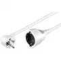 Microconnect PE140300W pikendusjuhe 3 m 1 vahelduvvoolu pistikupesa valge