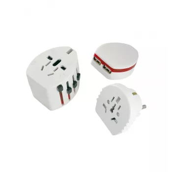 Microconnect PETRAVEL12 mobiilseadme laadija Universaalne Valge USB Siseruumides