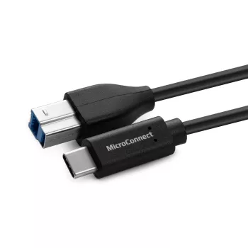 Microconnect USB3.1CB3 USB-kaabel USB 3.2 Gen 1 (3.1 Gen 1) 3 m USB C USB B Must