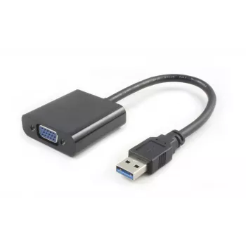 Microconnect USB3.0VGA USB graafikaadapter 1920 x 1080 pikslit Must