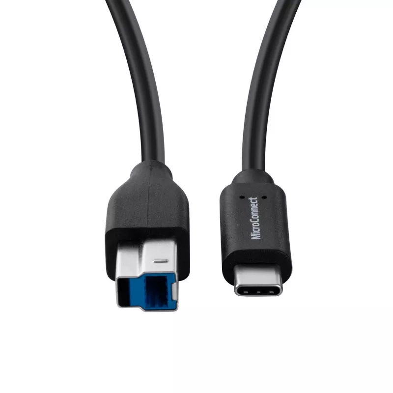 USB-kaabel Microconnect USB3.1CB2 1,8 m USB C USB B 5 Gbit/s Must