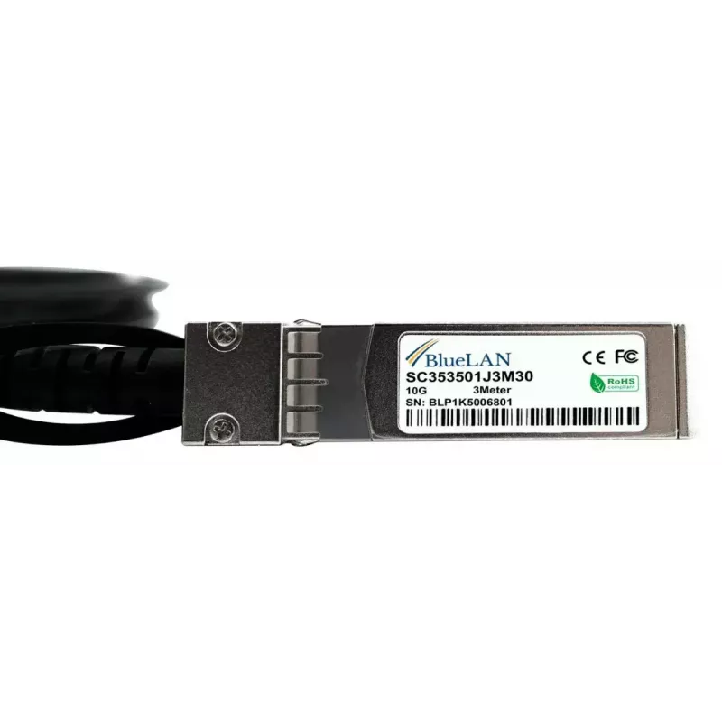 InfiniBand/fiiberoptiline kaabel BlueOptics 00AY765-BL 2 m SFP+