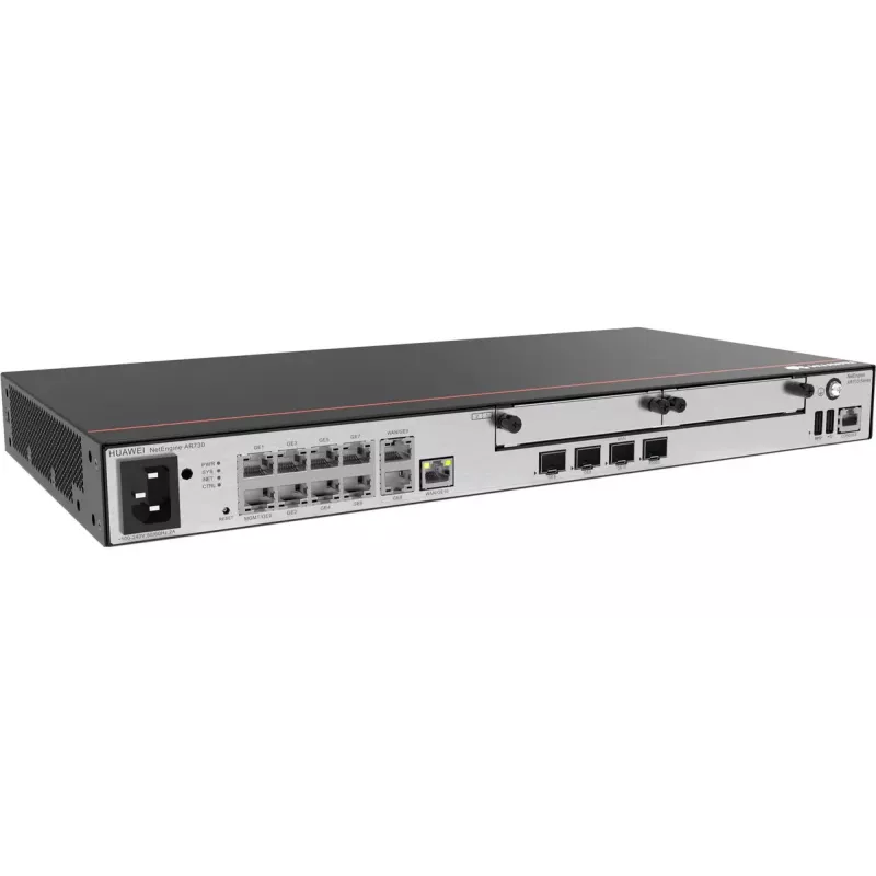 Juhtmega ruuter Huawei NetEngine AR730 Gigabit Ethernet 1U 1400 MHz
