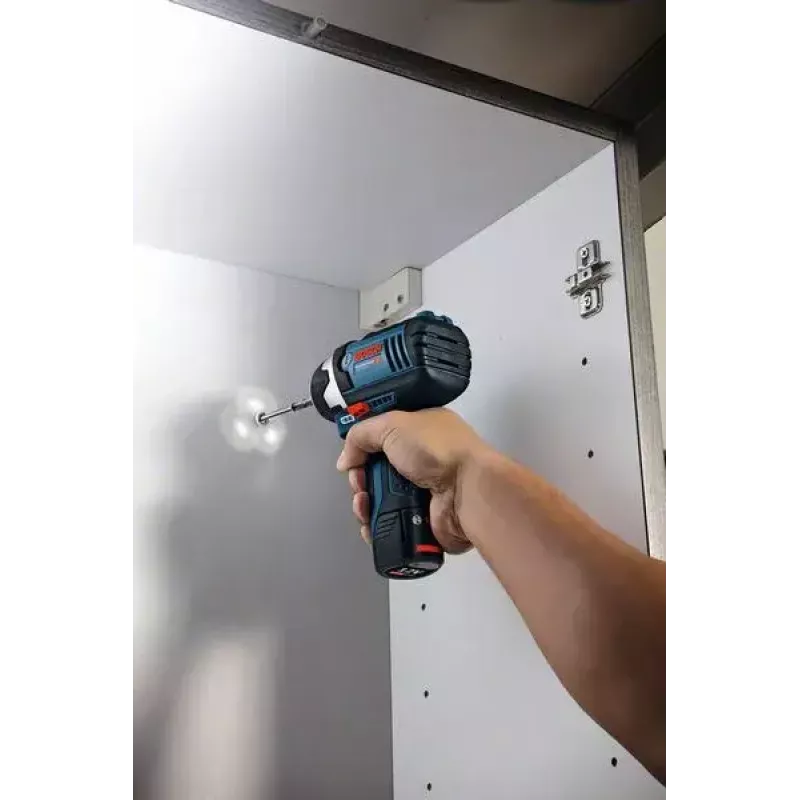 Bosch GDR 12V-105 Professional 1/4-tolline 2600 p/min 105 N⋅m Must, Sinine