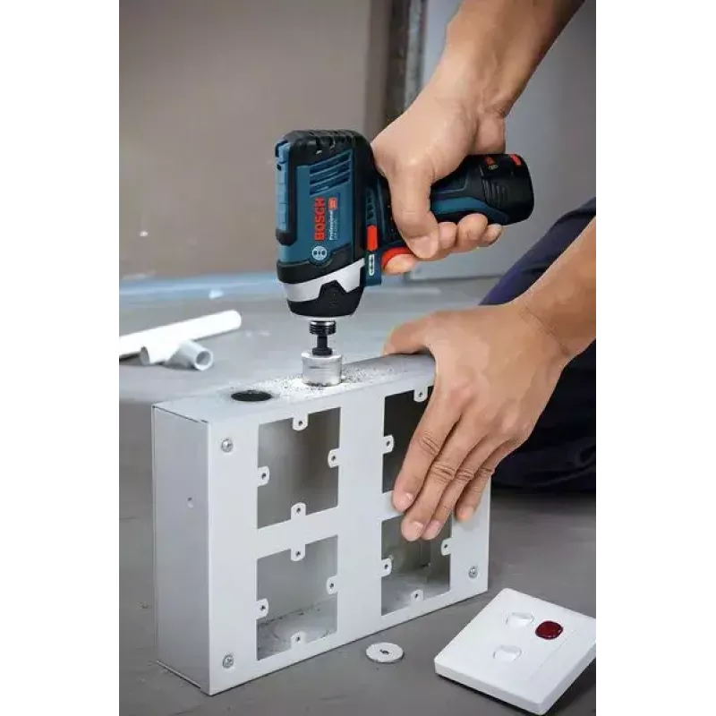 Bosch GDR 12V-105 Professional 1/4-tolline 2600 p/min 105 N⋅m Must, Sinine