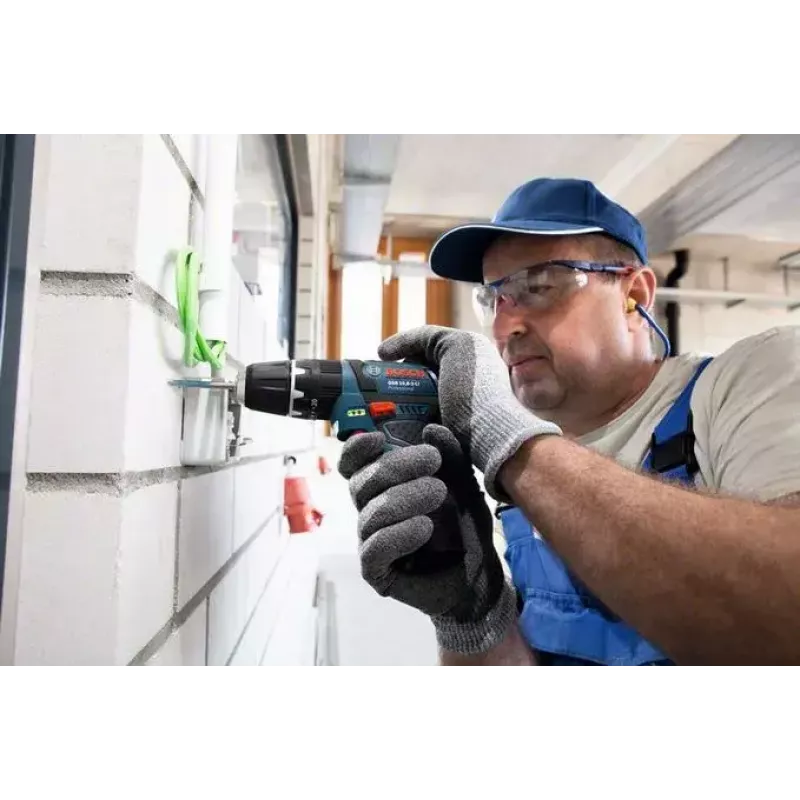 Bosch GSB 10,8-2-LI Professional võtmeta must, sinine, punane