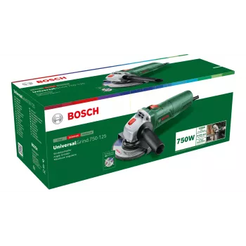 Bosch UniversalGrind 750-125 nurklihvija 12,5 cm 12000 p/min 750 W 1,9 kg