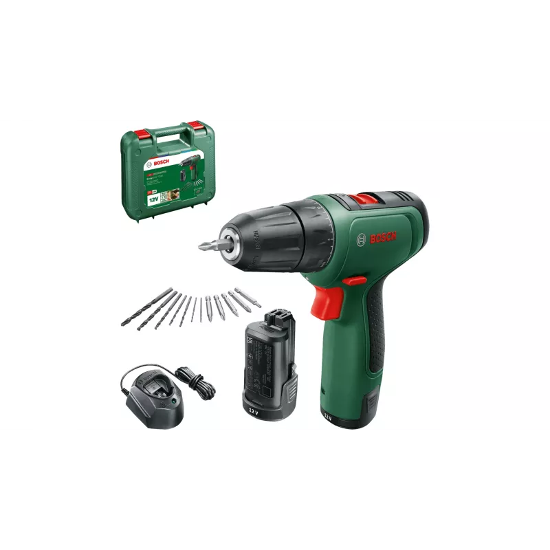 Bosch EasyDrill 1200 1500 RPM Võtmeta 940 g Must, Roheline
