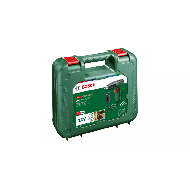 Bosch EasyDrill 1200 1500 RPM Võtmeta 940 g Must, Roheline