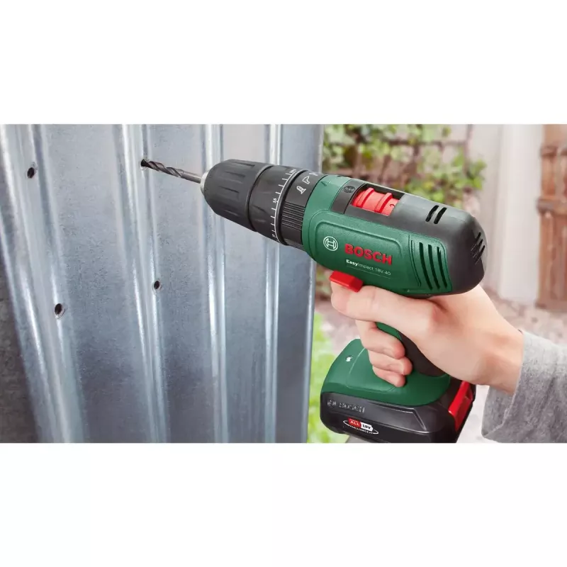 Bosch EasyImpact 18V-40 1630 RPM Must, Roheline