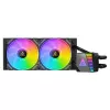 Kõik-ühes vedelikjahutus ANTEC SYMPHONY 240 — 120 mm ventilaatorid, must, toetab AM4/LGA1700