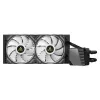 Kõik-ühes vedelikjahutus ANTEC SYMPHONY 240 — 120 mm ventilaatorid, must, toetab AM4/LGA1700