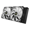 Kõik-ühes vedelikjahutus ANTEC SYMPHONY 240 — 120 mm ventilaatorid, must, toetab AM4/LGA1700