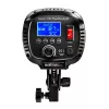Stuudio LED-valgusti Walimex Niova 100 W, 1 LED-pirn, must metallist/plastist korpus, LCD, 220-240V 50Hz