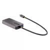 StarTech.com USB-C video adapter, USB-C HDMI-, DVI-, VGA-adapter, kuni 4K 60 Hz, alumiinium, mitmepordiline videokuvari adapter, Thunderbolt 3/4-ga ühilduv, USB USB-C reisiadapter