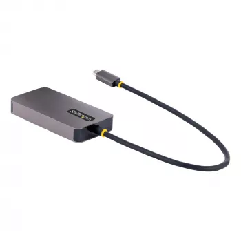 StarTech.com USB-C video adapter, USB-C HDMI-, DVI-, VGA-adapter, kuni 4K 60 Hz, alumiinium, mitmepordiline videokuvari adapter, Thunderbolt 3/4-ga ühilduv, USB USB-C reisiadapter
