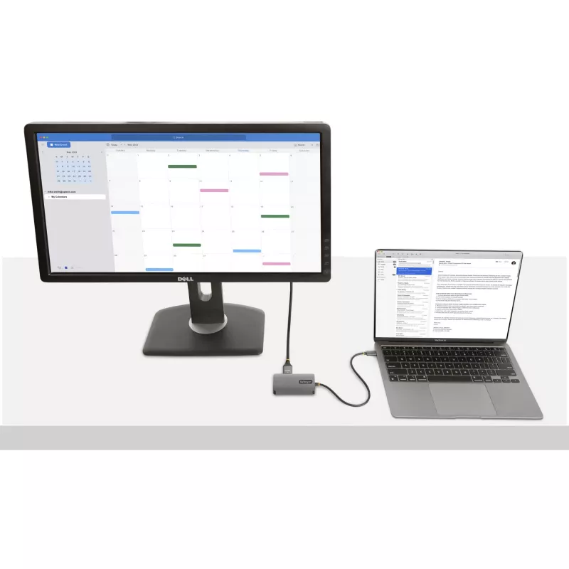 StarTech.com USB-C video adapter, USB-C HDMI-, DVI-, VGA-adapter, kuni 4K 60 Hz, alumiinium, mitmepordiline videokuvari adapter, Thunderbolt 3/4-ga ühilduv, USB USB-C reisiadapter