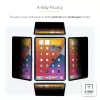 StarTech.com 4-suunaline privaatsusfilter 11-tollisele iPad Pro-le, portree- ja maastikupidis, puutetundlik, +/- 30° vaateväli, blokeerib kuni 51% sinist valgust, peegeldusvastane