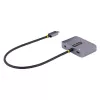StarTech.com USB C Video Adapter, USB C to HDMI VGA Multiport Adapter, 3.5mm Audio, 4K 60Hz HDR, 100W PD Pass-Through, Thunderbolt 3/4 Ühilduv - USB C Display Travel Adapter