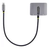 StarTech.com USB C Video Adapter, USB C to HDMI VGA Multiport Adapter, 3.5mm Audio, 4K 60Hz HDR, 100W PD Pass-Through, Thunderbolt 3/4 Ühilduv - USB C Display Travel Adapter