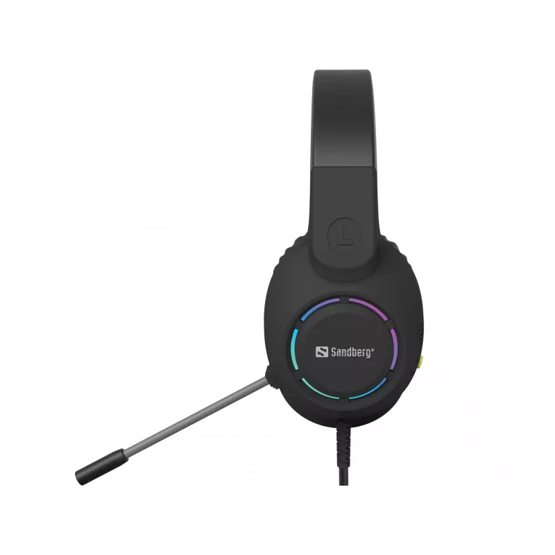 Peakomplekt SANDBERG BossBlaster USB — juhtmega mänguri peakomplekt, 20–20000 Hz, 2 m kaabel, 240 g, must
