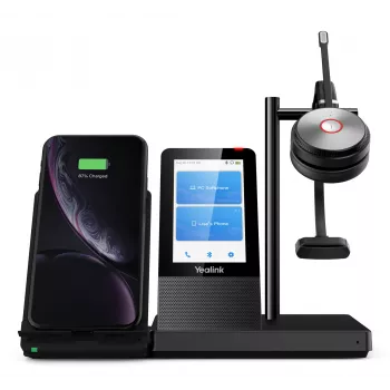 Yealink WH66 Mono UC-DECT juhtmeta peakomplekt, juhtmeta, kontor/kõnekeskus, 20 - 20000 Hz, 80 g, peakomplekt, must