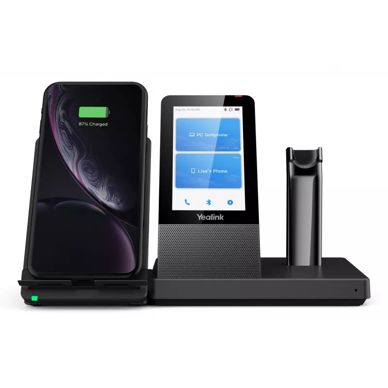 Yealink WH67 UC peakomplekt, juhtmevaba, kontor/kõnekeskus, 20 - 14000 Hz, 19 g, peakomplekt, must