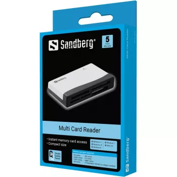 Mälukaardilugeja Sandberg Multi Card Reader