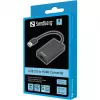 Sandberg USB 3.0 HDMI-muundur, must, passiivne videomuundur