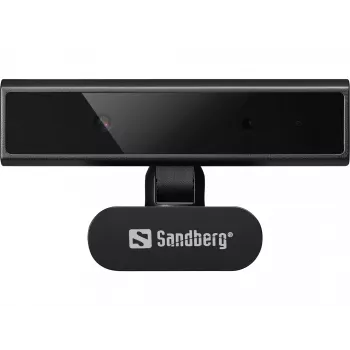 Veebikaamera Sandberg Face-ID Webcam Mini 2 MP Full HD USB-C Must