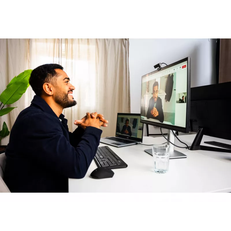 Veebikaamera Sandberg Face-ID Webcam Mini 2 MP Full HD USB-C Must