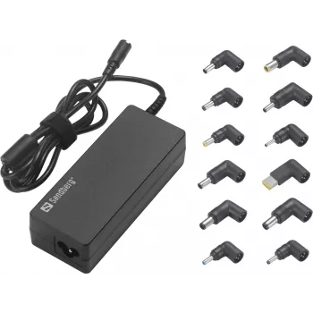 Laptop AC Adapter Sandberg 90W EU+UK Input 100-240V Must