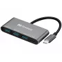 USB-C – 3x USB 3.0 jaotur + PD Sandberg 136-03
