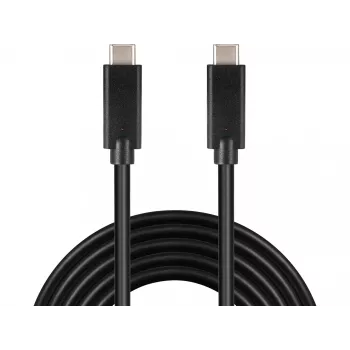 Sandberg USB-C USB-C 2M USB 3.1 Gen.2, 2 m, USB C, USB C, USB 3.2 Gen 2 (3.1 Gen 2), Isane/Isane, Must