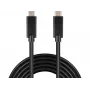 Sandberg USB-C USB-C 2M USB 3.1 Gen.2, 2 m, USB C, USB C, USB 3.2 Gen 2 (3.1 Gen 2), Isane/Isane, Must