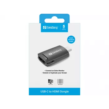 USB-C HDMI-pistikupesa Sandberg 136-34