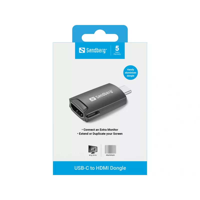 USB-C HDMI-pistikupesa Sandberg 136-34