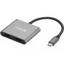 Sandberg USB-C dokk 2xHDMI+USB+PD maksimaalne eraldusvõime 3840x2160