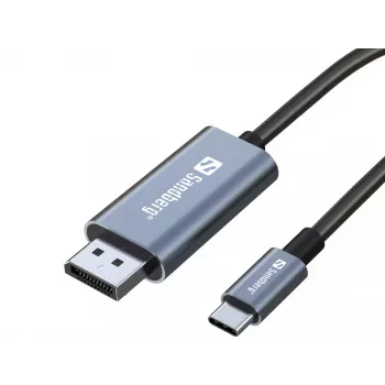 Sandberg USB-C–DisplayPorti kaabel 2M USB USB-C DisplayPort 2m
