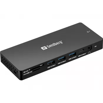 Sandberg USB-C 13in1 DockingStation Pro Wired USB 3.2 Gen 1 USB-C