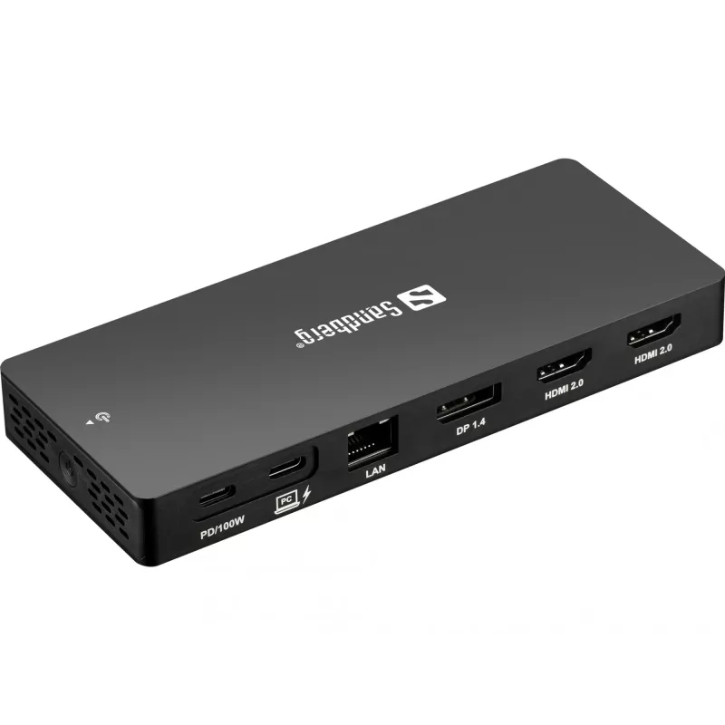 Sandberg USB-C 13in1 DockingStation Pro Wired USB 3.2 Gen 1 USB-C